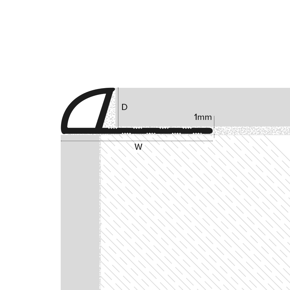 PVC Quadrant Edge image