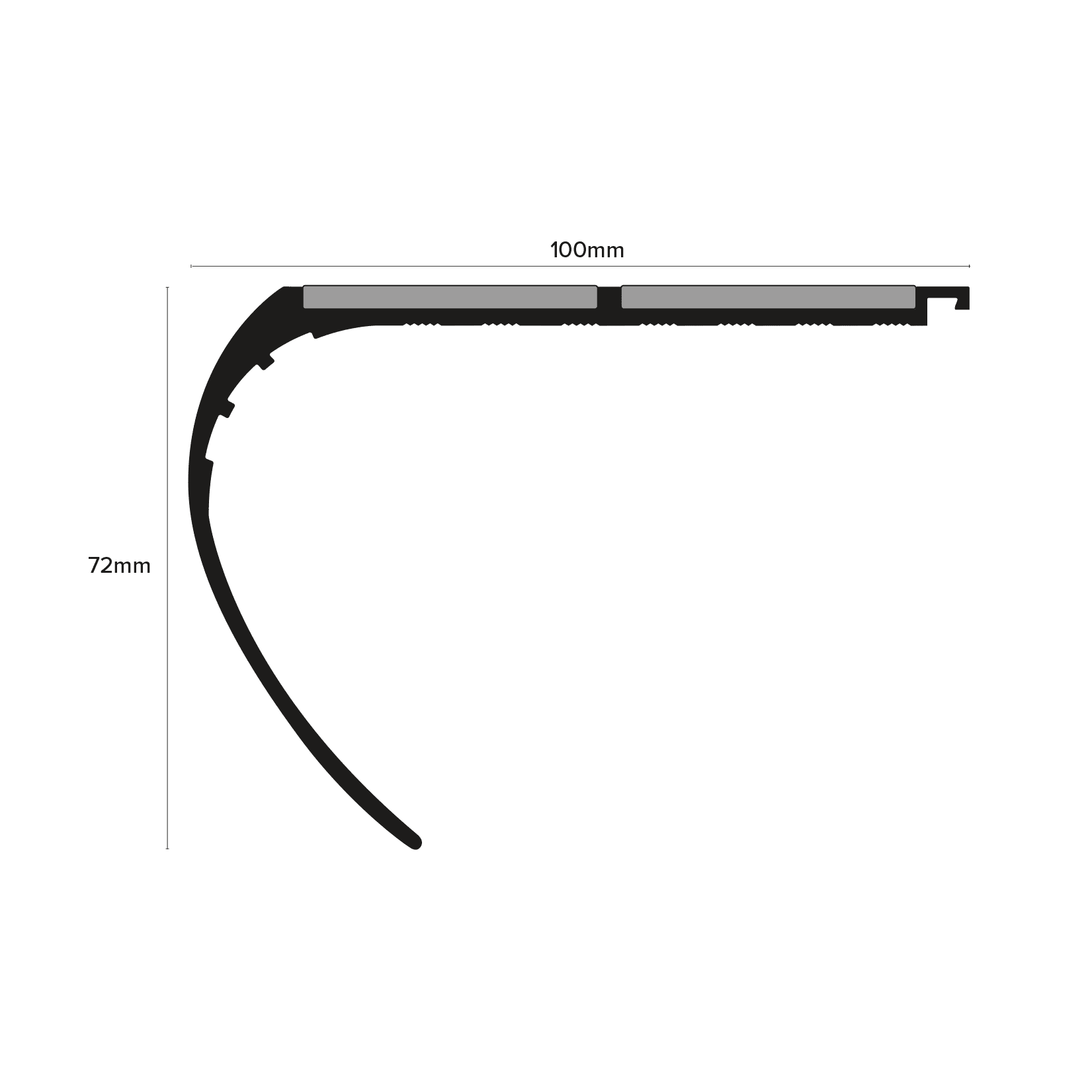 Bullnose Double Channel image