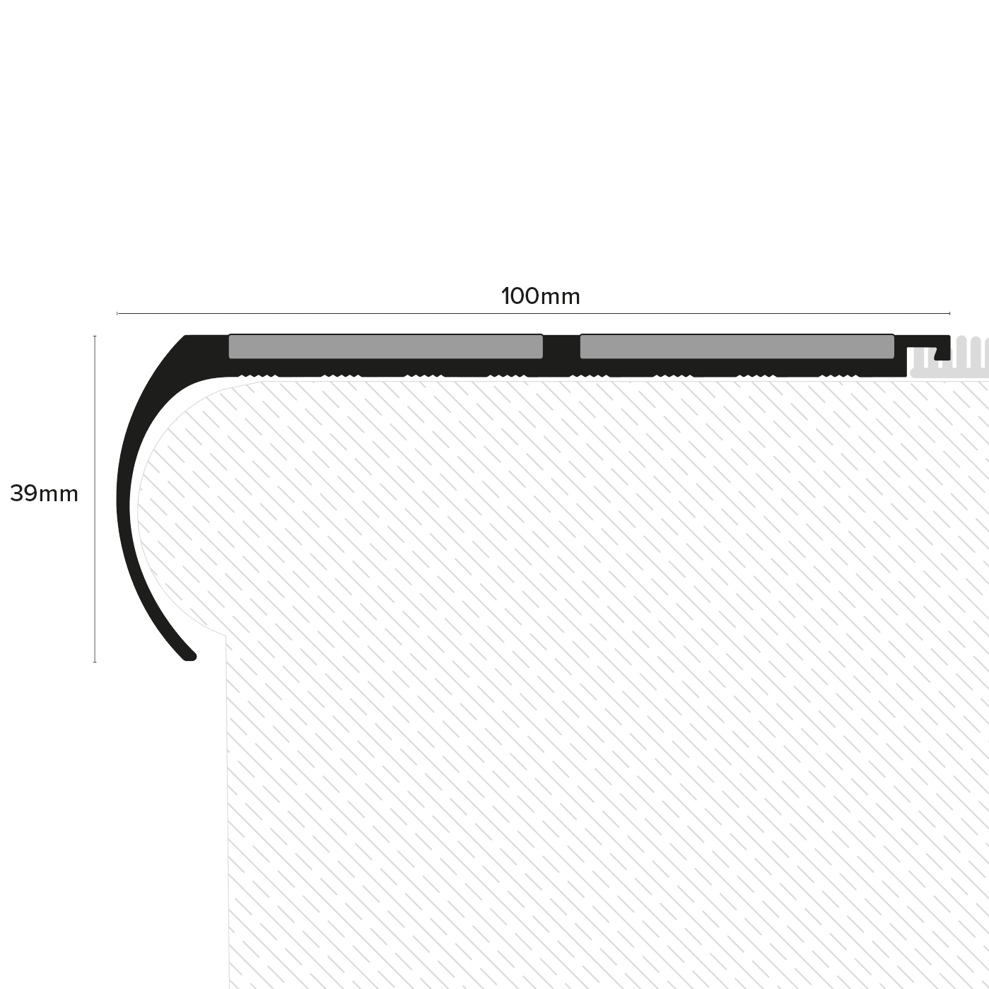 Bullnose Double Channel image